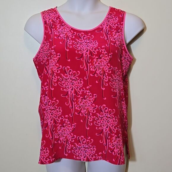 Bob Mackie Silk Top Tank Size Medium‎ - Picture 11 of 11